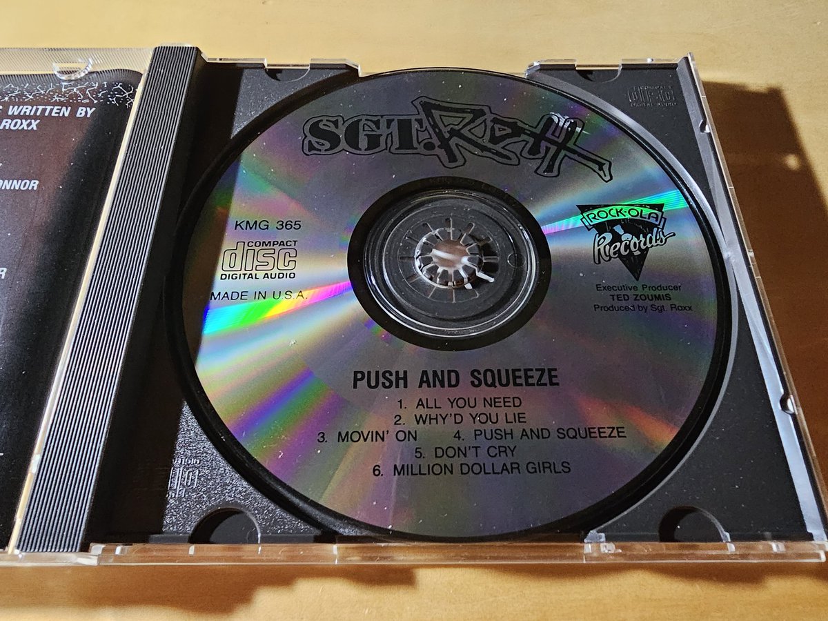 超激烈鬼レア盤 SGT.ROX=Push and Squeeze アメリカ出身のスリージー系
