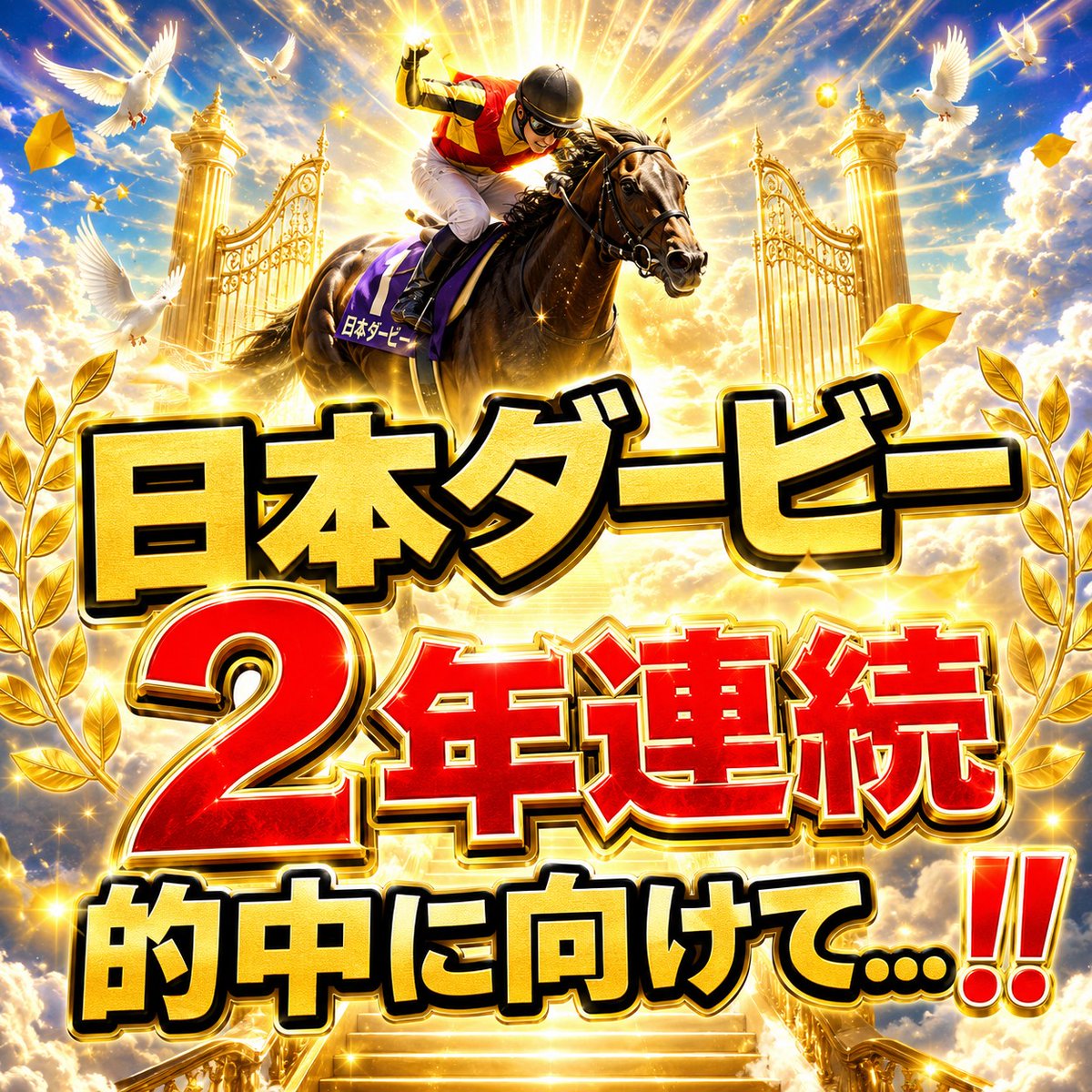 応援馬券（ショウヘイ、日本ダービー） 日本ダービー出走ショウヘイの香港名「投撃倶佳」が拡大解釈と話題