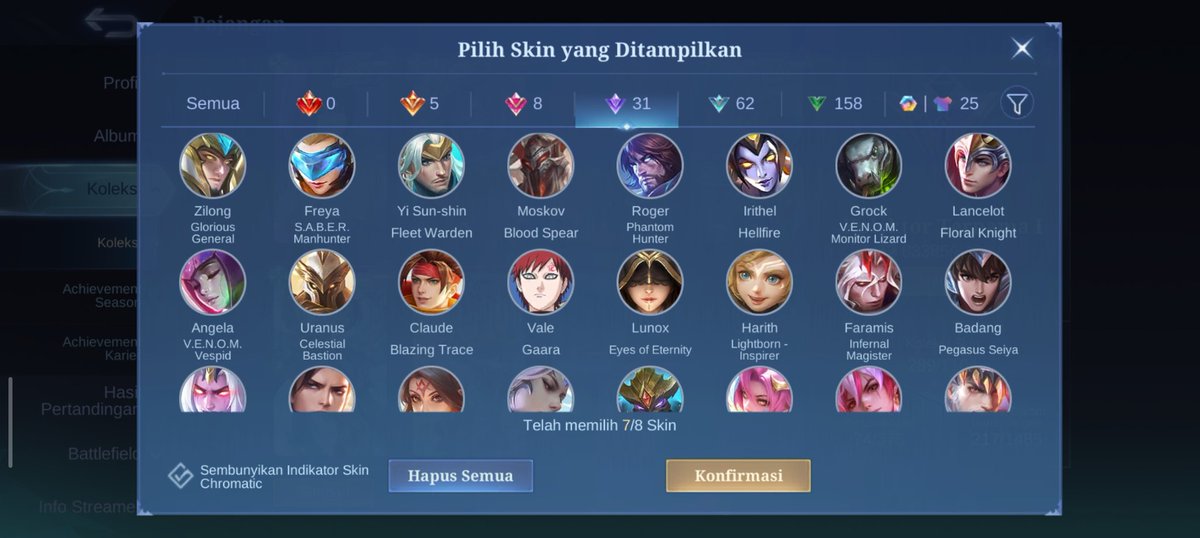 ArkhOracle's tweet photo. wts akun mobile legend, pengen pensi 
collector ling, collector xavier, sasuke, annual angela,hayabusa,lesley
dm sisa 200
coa 600+ box sl 40an

take se gmail
akun pribadi
harga 350k net https://t.co/D7OAmdrFR9