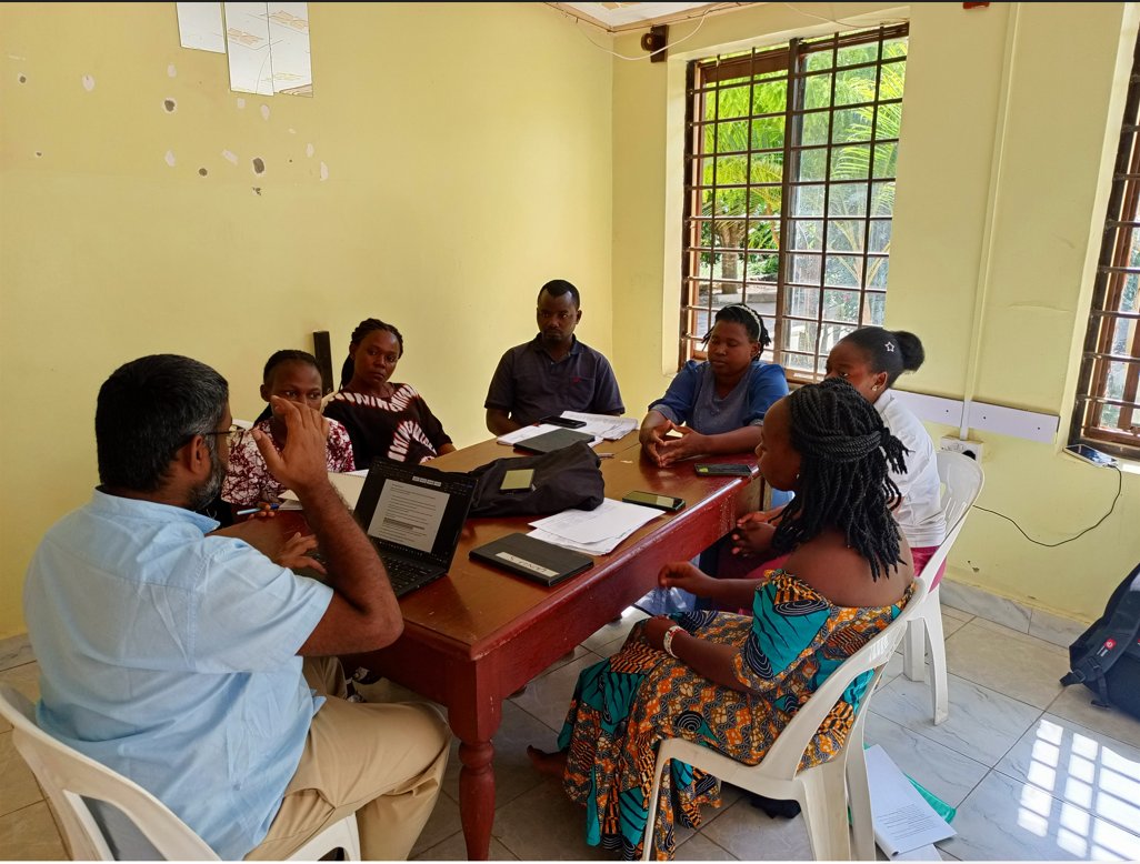 UwezoUganda's tweet photo. The ICAN-ICAR_ICASEL tool pre-pilot assessment is today convening with enumerators for a Desk Recheck of the data collected and also having reflections through focused group discussions to understand-the contextual relevance of tools, assessment processes and learn what areas to improve before the large-scale rollout.