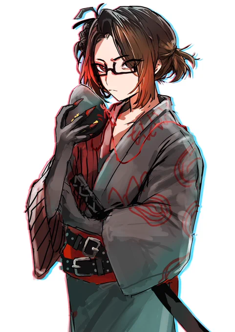 柊さん( )が描いてくださった!もたそを!ありがとうございます!! だいぶ美化されてる!! ついにおっさん自身のファンアートが誕生したか