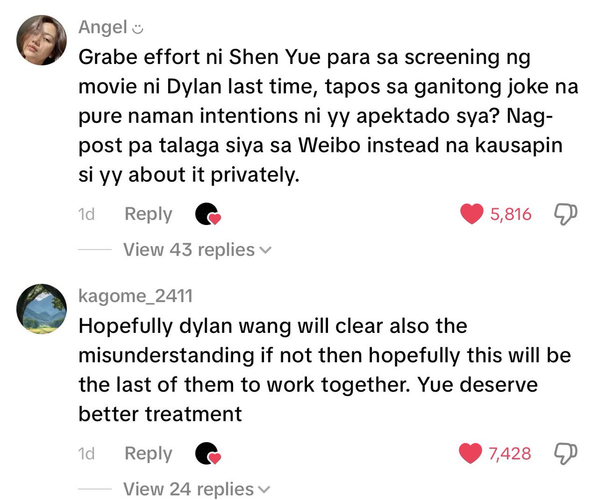 myhoshiyams's tweet photo. this #diyue account is known for viral edits that consistently gain millions of views and has built a huge fanbase. But when the resurfaced issue between #ShenYue and #DylanWang came up, the account didn’t turn a blind eye—it chose to stand on what it believed was right. ‼️🥹 https://t.co/PFowjiYrA3