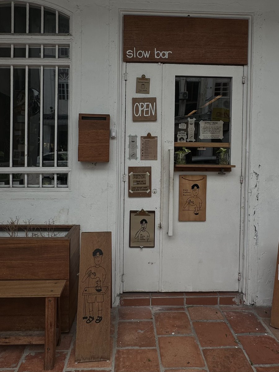 iwanqais's tweet photo. Weekend after run mesti cari kopi.

📍Slow Coffee Person, Penang https://t.co/gyLuJXUdl6