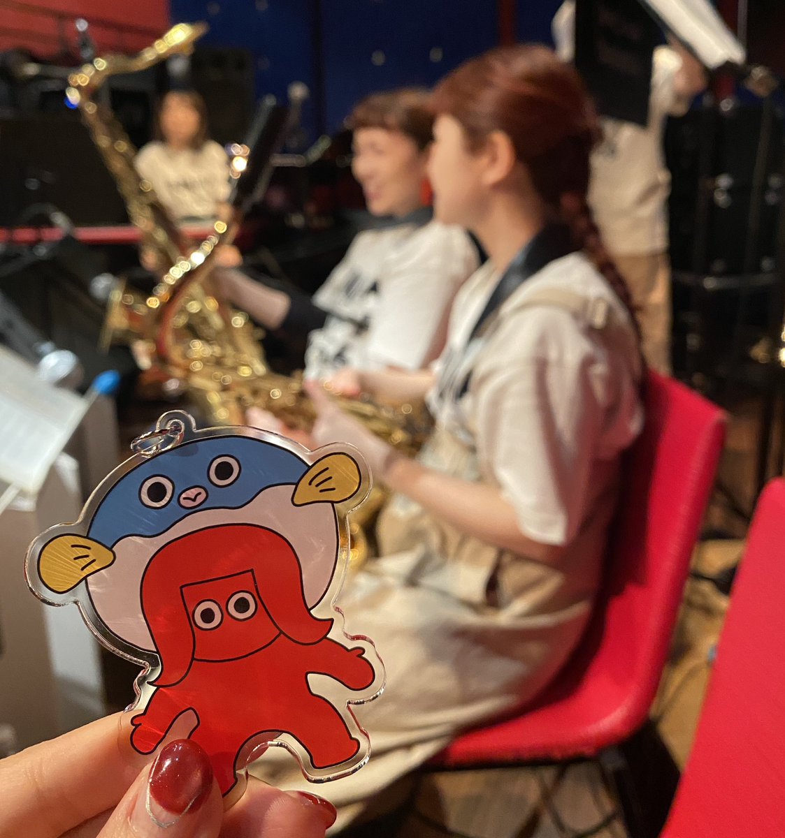UUUMPPP's tweet photo. 🆕 グッズの受注受付は来週5月31日(日)23:59までです！
🐡ふぐ��んみんアクキー実用例🐡 https://t.co/L2EECOUK46