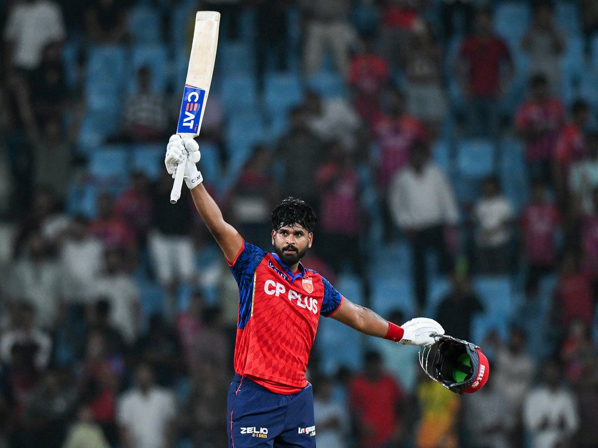 ani_digital's tweet photo. Iyer joins elite list, becomes 4th captain to slam IPL century during run-chase
Read @ANI Story |
https://t.co/IpcUPhAouF
#ShreyasIyer #PBKS #PunjabKings #LSGvsPBKS #IPL2026 https://t.co/pb8n7XCKkW