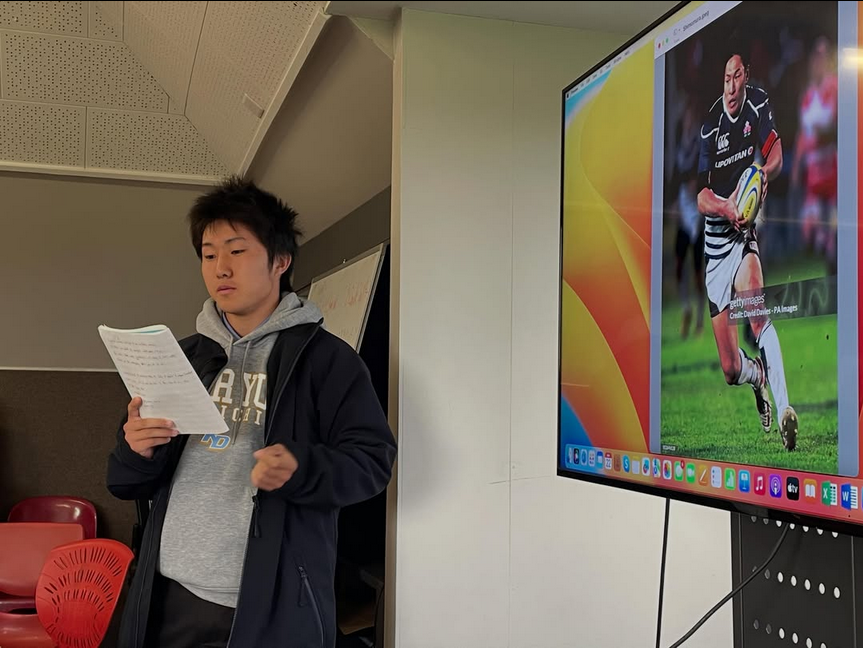 KiriichiRug's tweet photo. 【🏉NZ留学 NEWS】
NZ留学では、WeightsやSkills session以外にも
presentationやVideo review等でのCommunication、
試合出場やSuperRugbyを生観戦したりと
充実した日々を送っています
 
#高校ラグビー
#桐生第一高校 #桐一 #キリイチ
#桐一ラグビー部
#6代目NZ留学 #NZ留学
#セントトーマス高校 https://t.co/4RbxWPMQ7j
