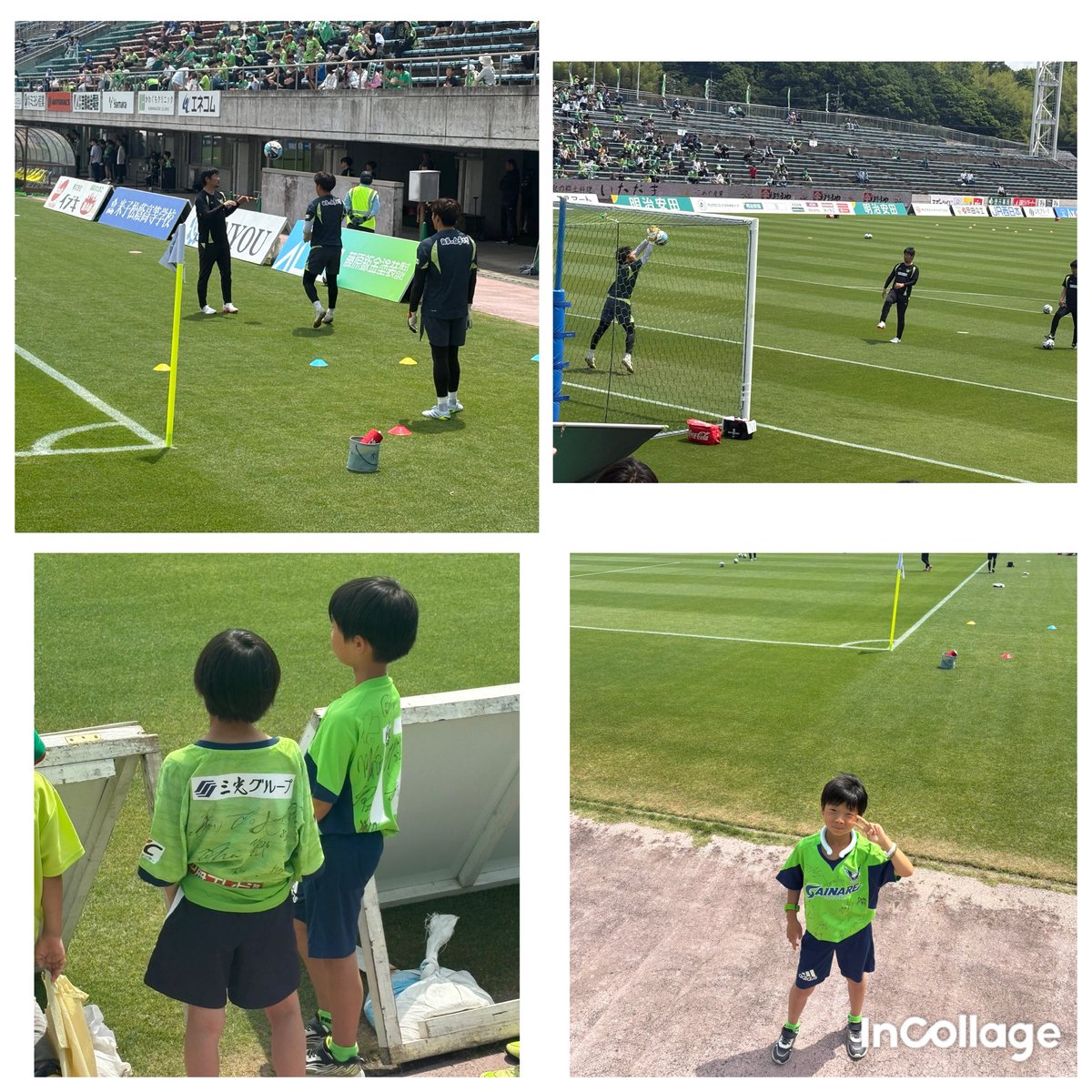 kunimon19810808's tweet photo. 寺沢シート本当にありがとうございました😊ゴール裏と全然違う‼️と大興奮。PKまでピッチ横で見れてセレモニーまで。
本当に勉強になったよ。サッカーがもっと好きになったと熱く語ってくれました🥰🎁まで🙇これからも応援します‼️
オールガイナーレ🟢
#ガイナーレ鳥取
#寺沢優太
#GAViC https://t.co/7PYCejfKI9