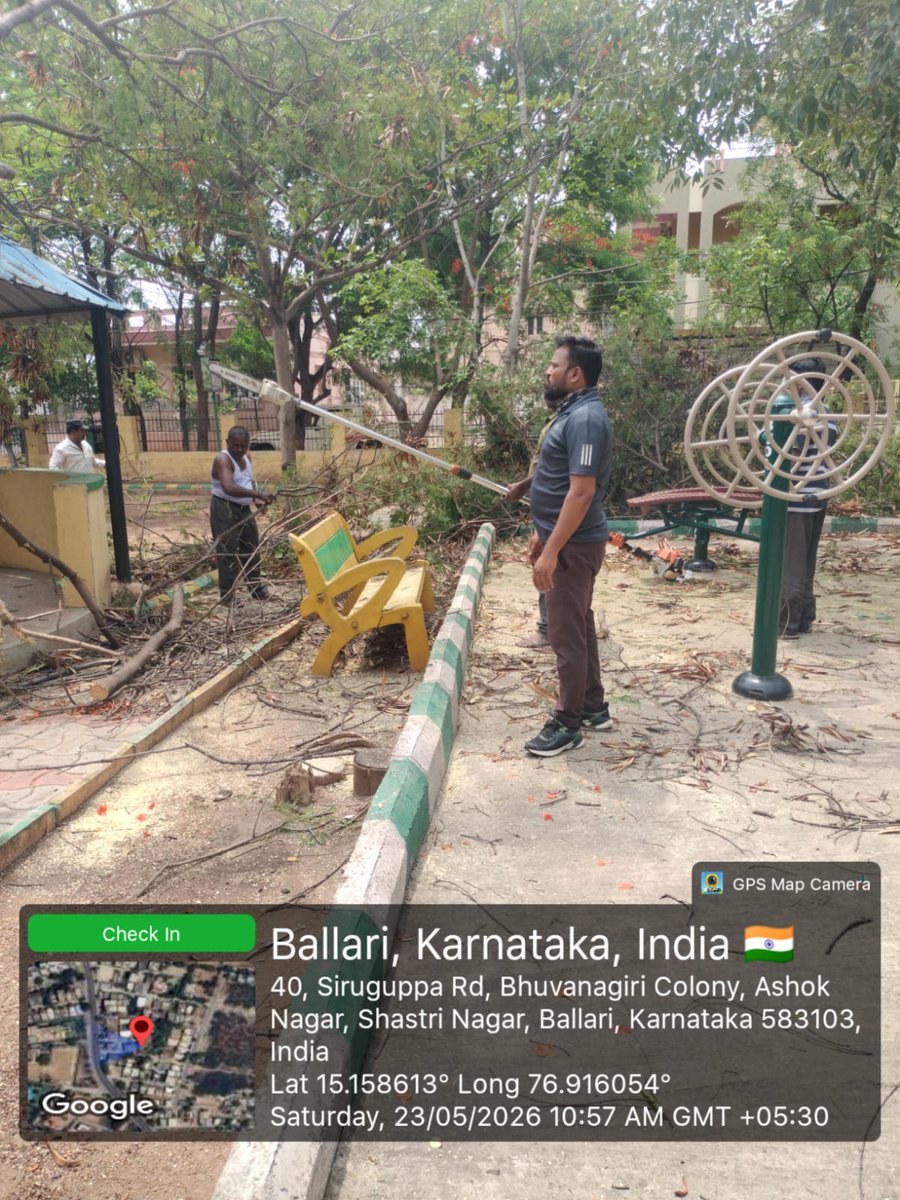 ಆಯುಕ್ತರು, ಬಳ್ಳಾರಿ ಮಹಾನಗರ ಪಾಲಿಕೆ tweet media