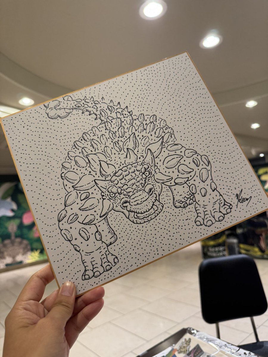 ケータ🦖恐竜イラストレーター tweet media
