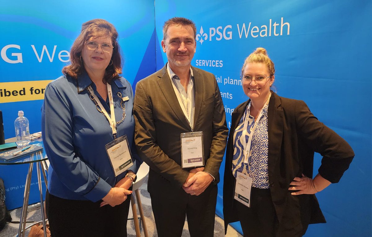 SAMedicalAssoc's tweet photo. 🩵 What an incredible partnership journey it has been with PSG Wealth as a Gold Sponsor of the SAMA Health Summit.

🤝🏽 A special thank you to Mr Ronald King, Head: Public Policy & Regulatory Affairs at PSG Wealth,  and his team for their support, presence, and shared commitment to innovation, collaboration, and the future of healthcare in South Africa.

@PSGWealth 

#SAMAIsHereForYou #SAMAHealthSummit #InnovateToElevate #HealthcareLeadership #PSGWealth #PartnershipsThatMatter