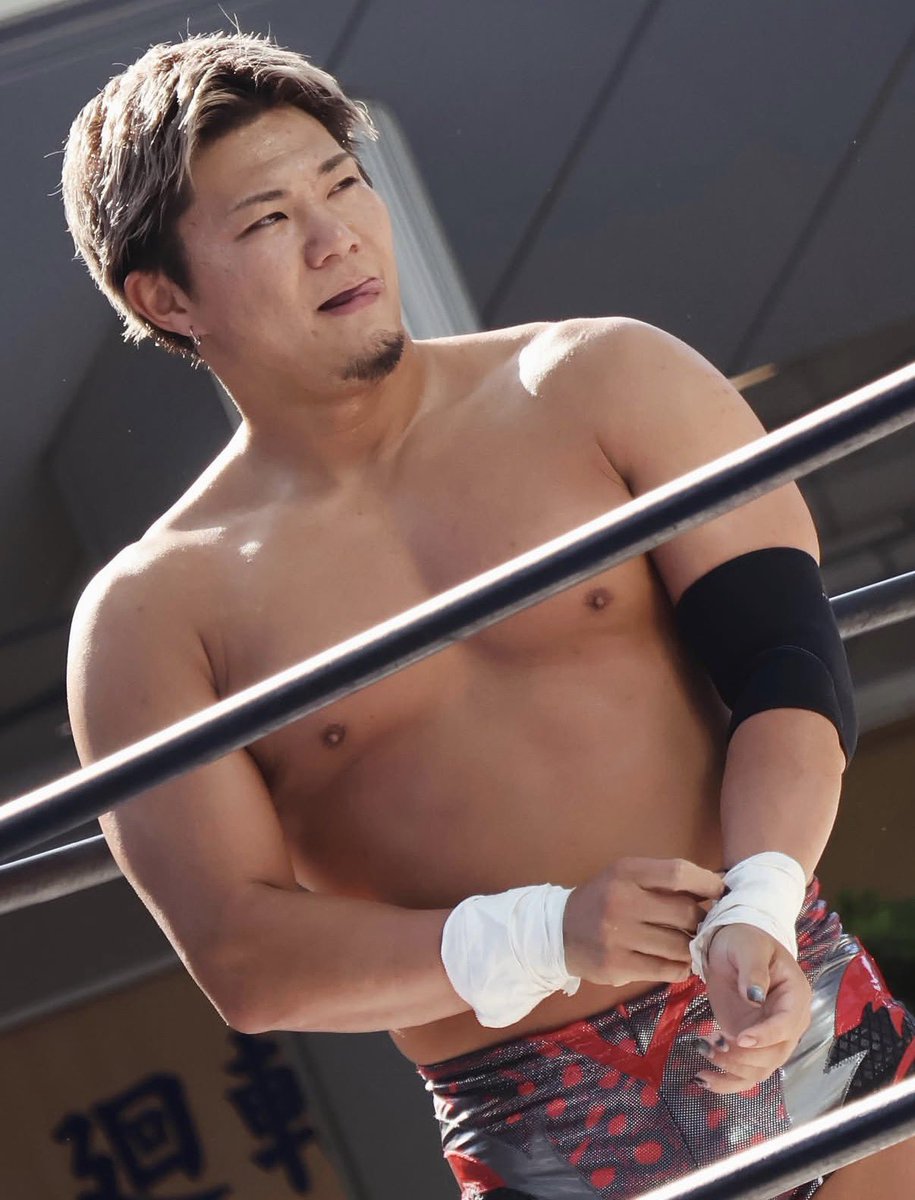 butsuzo2025's tweet photo. #GLEAT
#プロレス #prowestling
#prowrestler
#石田凱士 選手 https://t.co/etJcmJjwRz