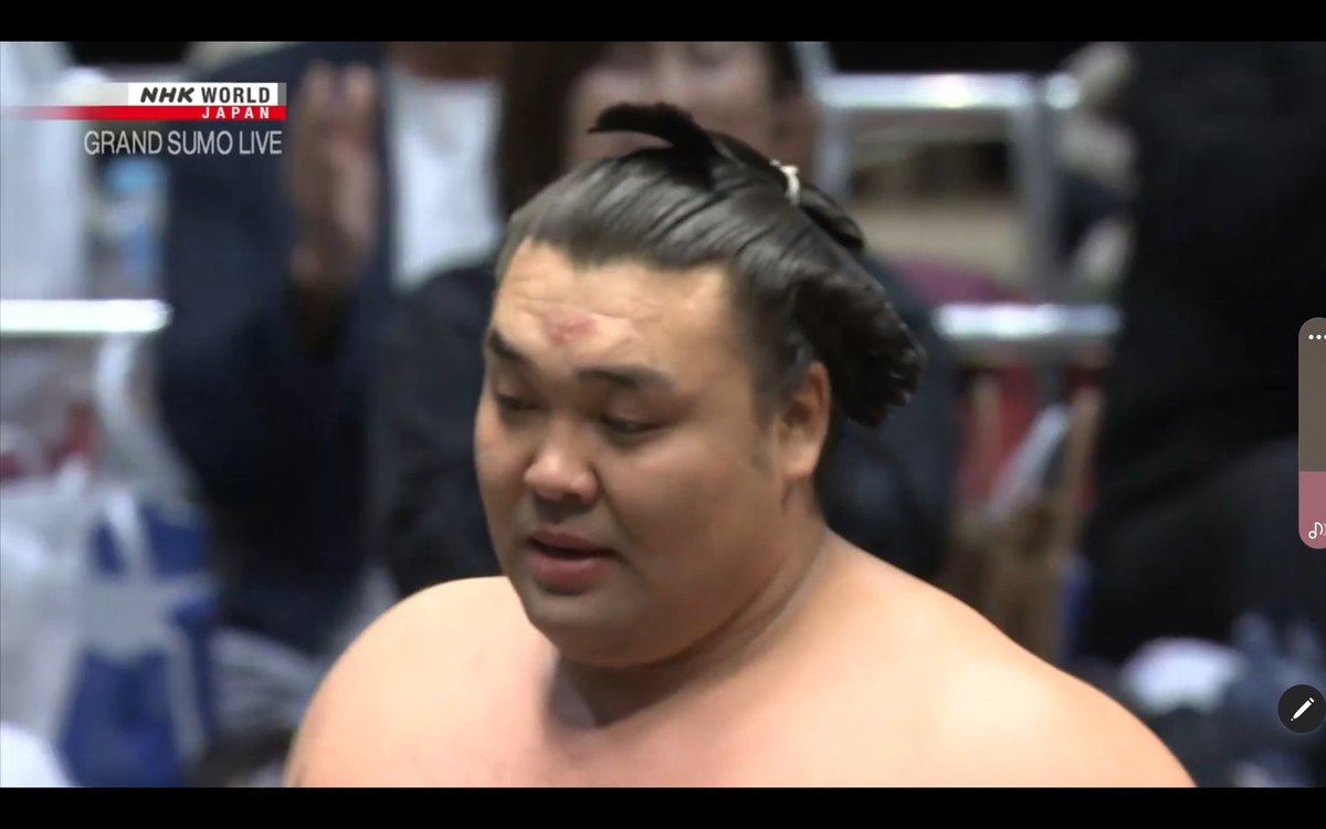 blobeecat's tweet photo. Congratulations Wakatakakage on your 2nd yusho! 12-3 🎊🏆💪

I really thought Kirishima was going to clinch it after that brutal oshitaoshi of Ura earlier.

Still an exciting end to the May basho despite the lack of yokozuna and ozeki! https://t.co/aQeZ9mHwny