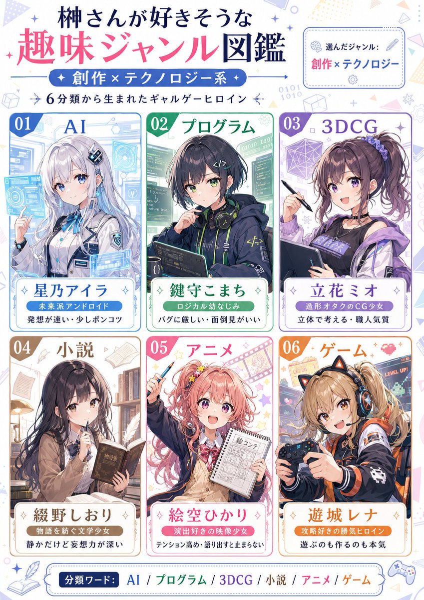 ◯あるプロフを読んで下さい、さま。 j5mln こちらの投稿にあるプロンプトをChatGPTに投げて制作してもらっ