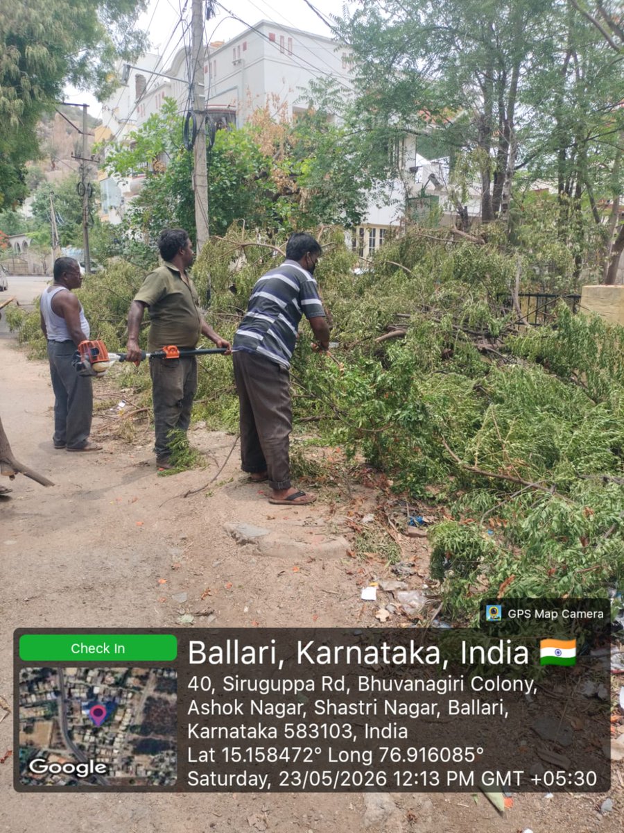 ಆಯುಕ್ತರು, ಬಳ್ಳಾರಿ ಮಹಾನಗರ ಪಾಲಿಕೆ tweet media