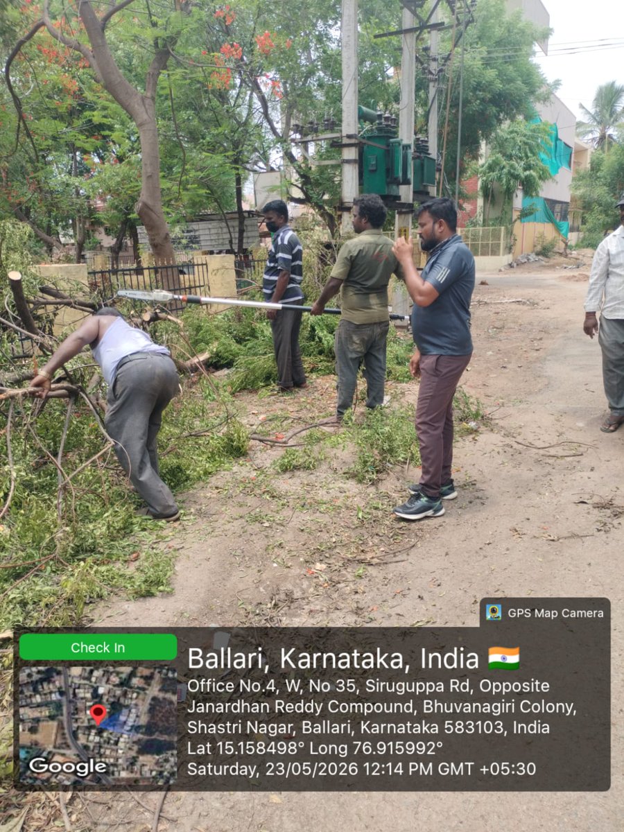 ಆಯುಕ್ತರು, ಬಳ್ಳಾರಿ ಮಹಾನಗರ ಪಾಲಿಕೆ tweet media