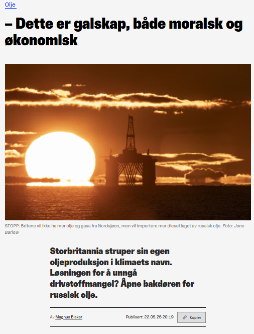 Øystein Sjølie tweet media