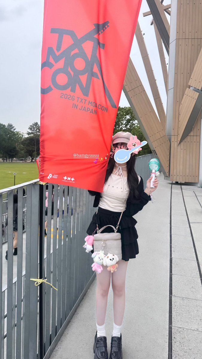 rxuyvy's tweet photo. moacon初日名古屋ー！！🎸✨️
8年目も沢山幸せな思い出作ろうねᐡᴗ͈  ̫ ᴗ͈ᐡ💕

 #2026_TXT_MOACON https://t.co/Z5MYVQpHz5