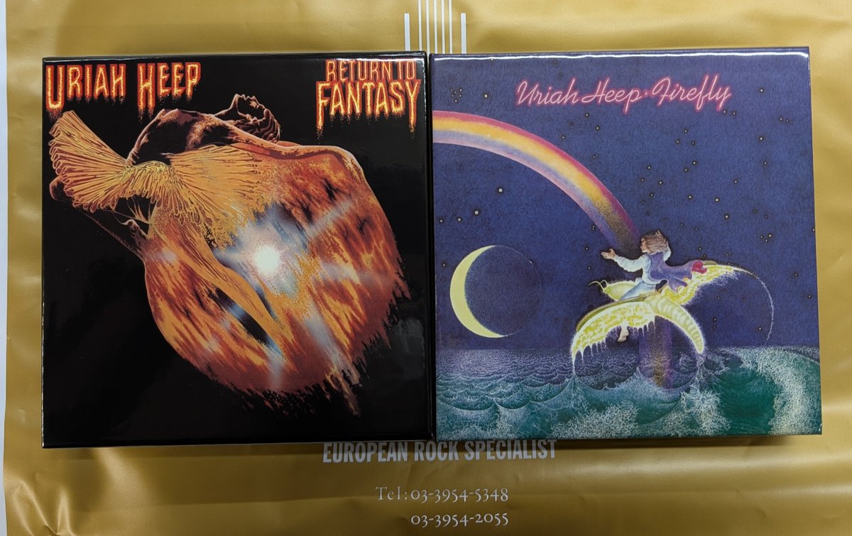 入荷中 ベル・アン紙ジャケ】 ユーライア・ヒープ5種「紙ジャケット