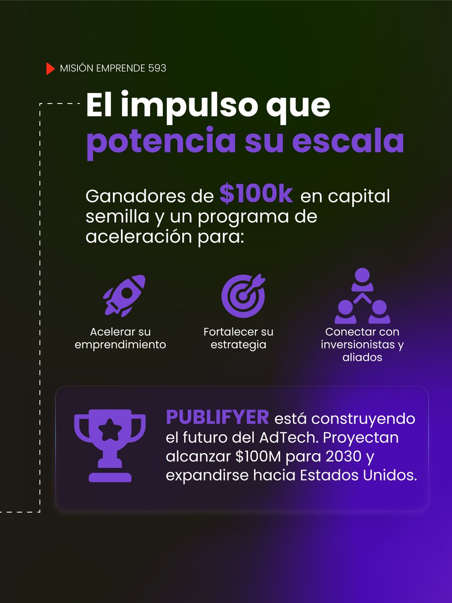 Misión Emprende 593 tweet media