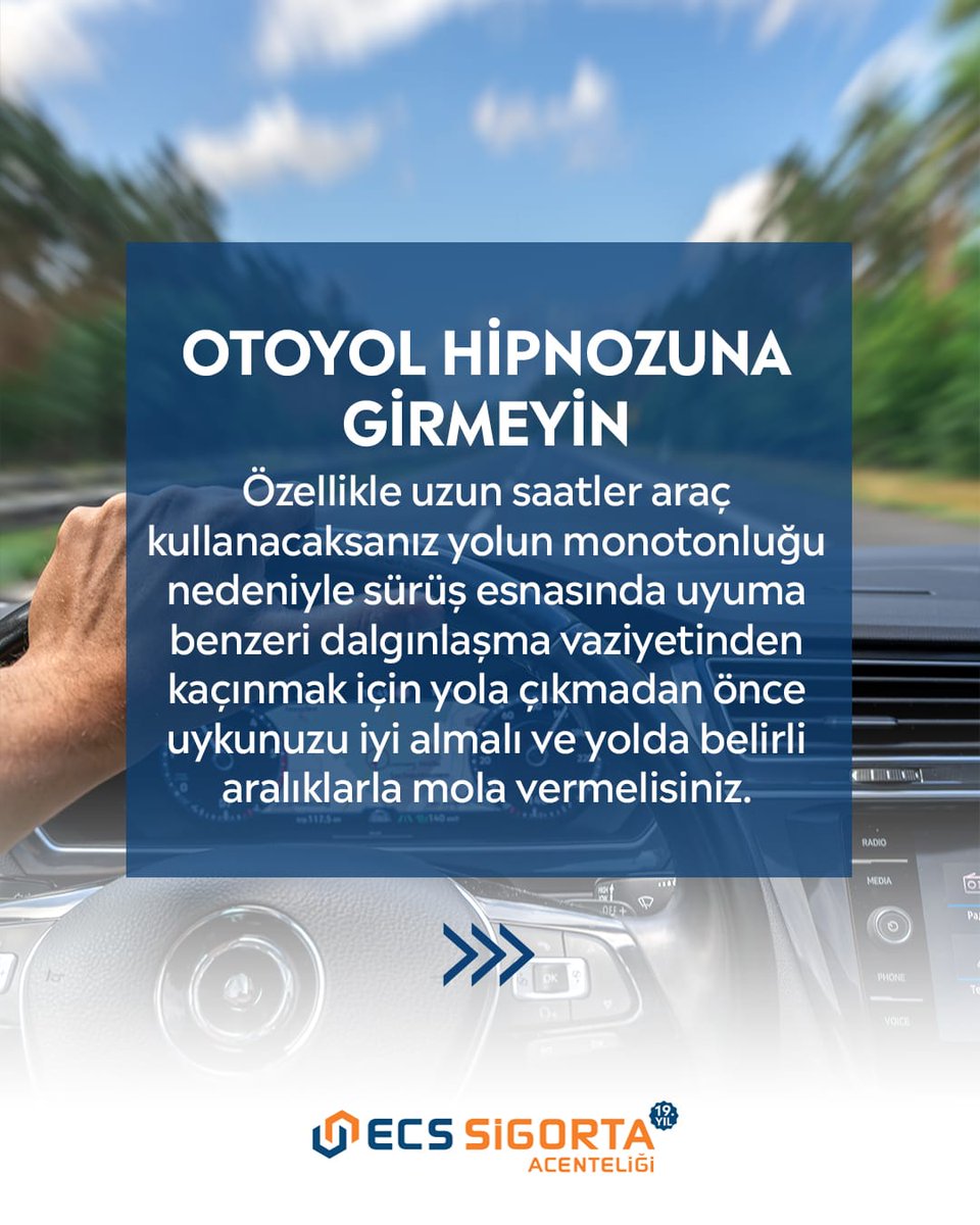 ecssigorta's tweet photo. Bayram yolunda küçük önlemler, büyük hasarları önler.
Düzenli mola vermek, sürüş öncesi lastikleri kontrol etmek ve emniyet kemerini ihmal etmemek sevdiklerimize sağlıkla ulaşmanın anahtarıdır.
Kendiniz ve sevdikleriniz için emniyetli, huzurlu bir bayram dileriz! https://t.co/IwM9lU3nou