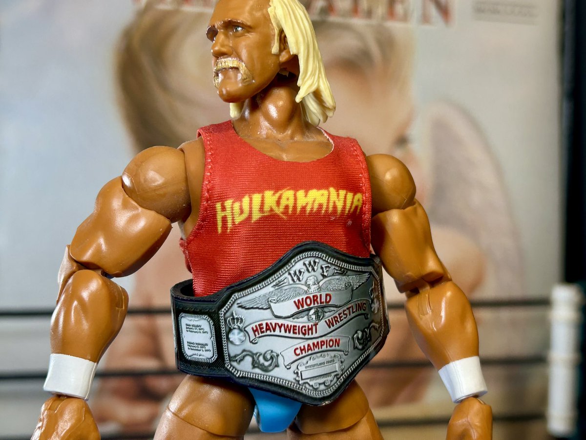 WWF World Heavyweight Title Wrestling Championship Belt 1984 (84/5