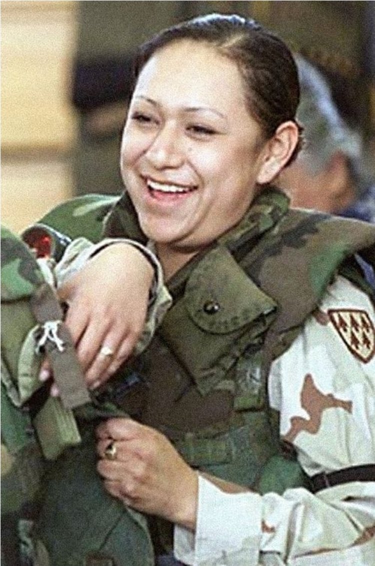 medicalopsgirl's tweet photo. US Army Spc. Lori Piestewa, a member of the Hopi Tribe, was the first American woman to be killed in the Iraq War. On March 23, 2003, at age 23, she died after an ambush on her convoy in Nasiriyah. She was posthumously awarded the Purple Heart. Rest in peace,  Lori. 🇺🇸❤️🙏🪖💜 https://t.co/mk1F8icOzM