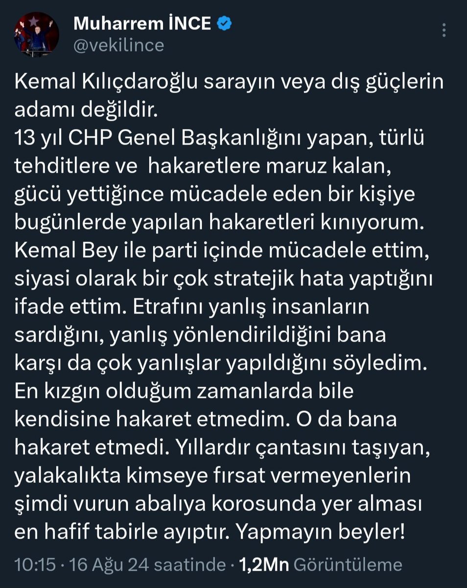 TurksMinister's tweet photo. @teyakkuzhaber Amedsporlu, Kılıçdaroğlu savunucusu Muharrem'e oy yok. https://t.co/1yiRU4TbZb