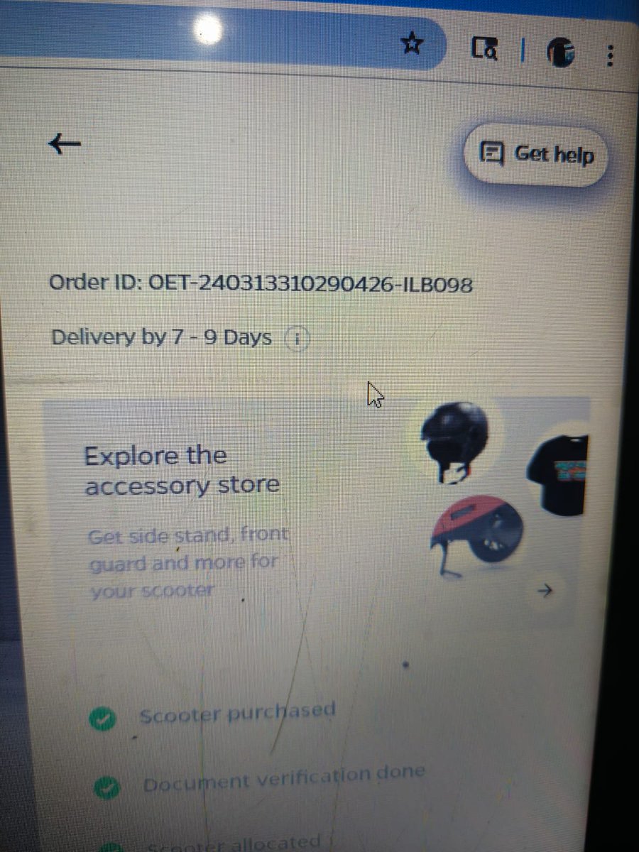 ErSiddharth990's tweet photo. @OlaElectric Dear Sir,
 I want to inform you that I orders 4 kilowatt ola electric scooty. But your employee Shiv Shanti Pandey change my charger and give me low capacity charger. many time I efforts but no response.
 so take necessary actions immediately.
District -Basti UP https://t.co/xspHcI4J4F