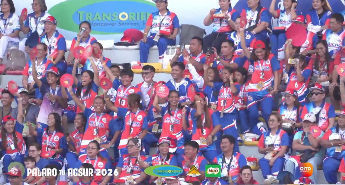 gmasportsph's tweet photo. OPENING DAY FESTIVITIES 🇵🇭

LOOK: Thousands of student-athletes are gathered for the grand opening ceremony of the 2026 Palarong Pambansa in Agusan del Sur, which will run from May 24 to 31.

Read more:
https://t.co/Nj3UWPPvfO

Screenshots: DepEd Philippines / Facebook https://t.co/ejdD8hDTw6