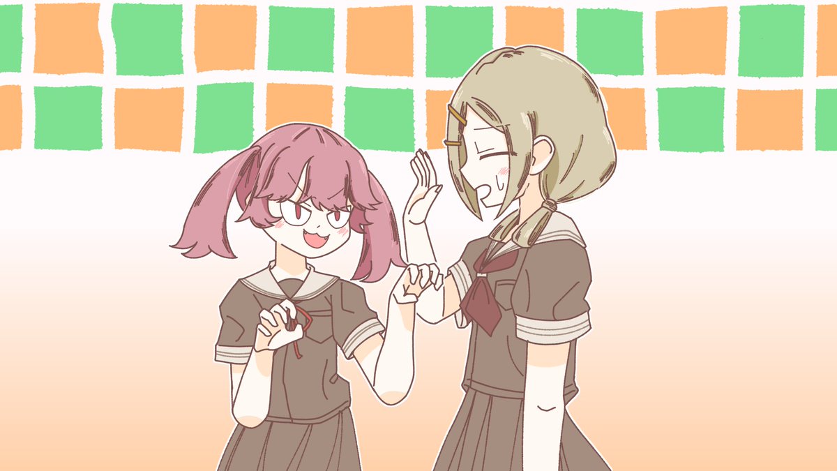 insekki's tweet photo. 猫だ！猫が出た！

短編百合ノベルゲーム
『「したい」「だめ……」「なんで！？」』 

 制作中

#創作百合
#ノベルゲーム https://t.co/yik3GsMCwL