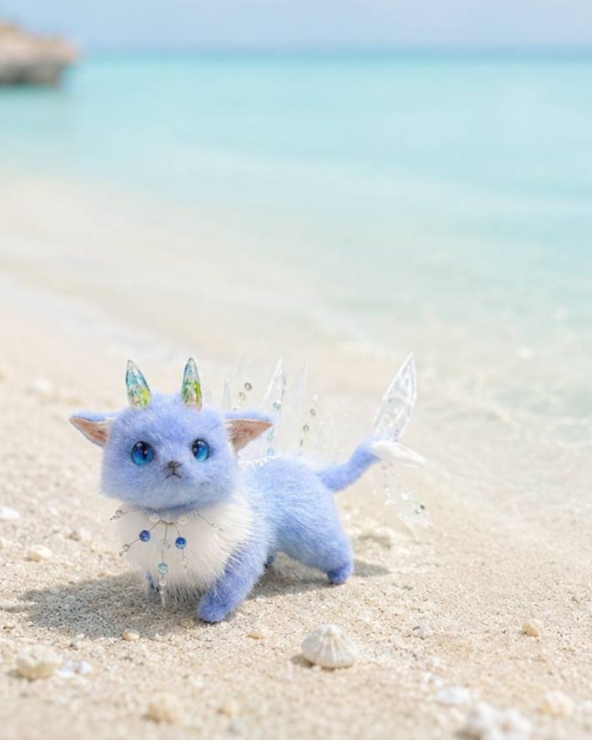 ドラゴンの子が現れた！🤭 ヤフオクにておうちさがし中です