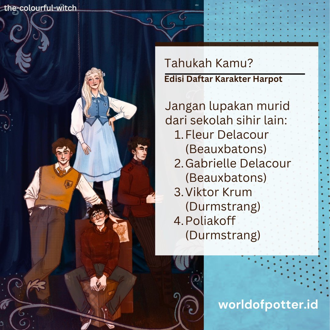 World of Potter ID (RPF) tweet media