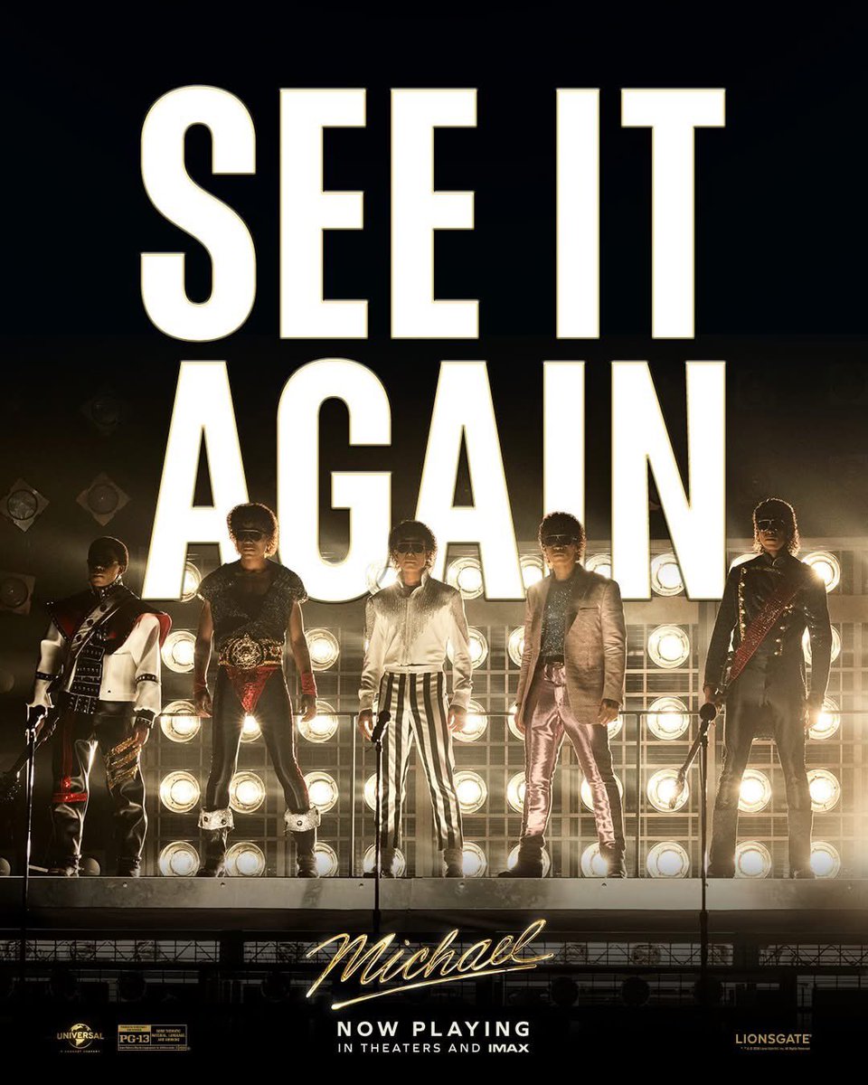 GSCinemas's tweet photo. An experience worth an encore. 🙌

Get tickets now and experience #MichaelMovie in GSC today! 🕺. https://t.co/wQjuHt4yfW
