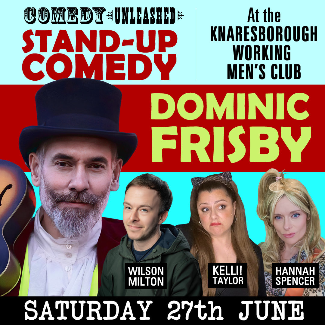 UnleashedComedy's tweet photo. Coming soon..
LONDON, LEEDS &amp; KNARESBOROUGH Gigs 
LDN @Backyard_Comedy 
9th Jun @awilliamscomedy 
🎟️👉 https://t.co/zQaenlYHWf
LDS @HiFiClubLeeds 
12th June Alistair Williams
🎟️👉 https://t.co/W8kajZ1sN1
KNARESBOROUGH 
27th June @DominicFrisby 
🎟️👉 https://t.co/SviRl1aQe6 https://t.co/5FeVIJZ7Jr