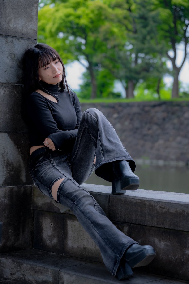 風を感じて〜眠れぬ夜を前に〜 誰かの心に届け model:YUKIさん