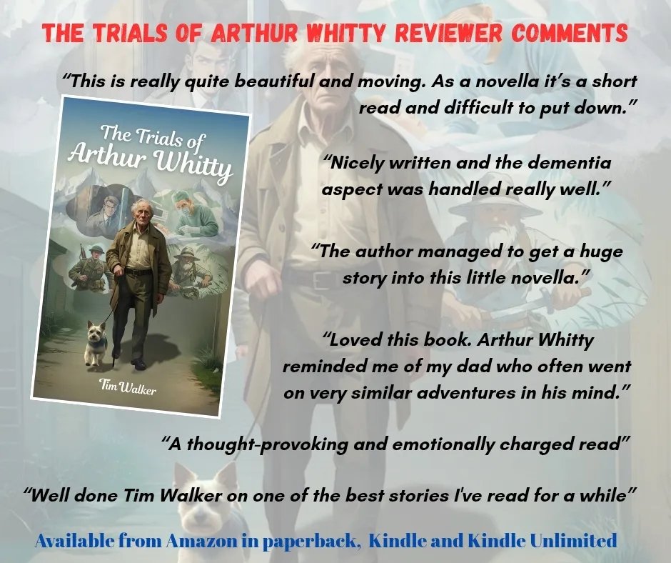 timwalker1666's tweet photo. @lisamariehaden "Compelling, creative, and surprising. This book took me through Arthur's journey with fascination, culminating in an insightful exposé of dementia. I loved the constructs of his dream life, skillfully woven with very grounded observations."

Amazon link:
https://t.co/WueAbRamHG https://t.co/ZM7K04lGCU