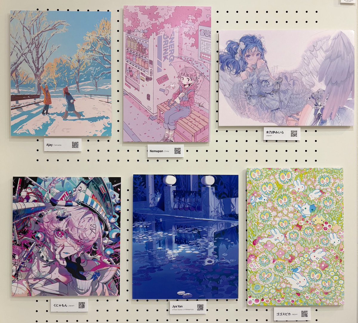 galleryecrii's tweet photo. ＼🧑‍💼受賞作家紹介🎉／2/2
全世界イラストコンテスト
🌏Next ILLUST Award 2025受賞展🌍

✨注目賞✨
Ajayさん
Nemupan @nemupanartさん
木乃伊みいら @Miira520さん
くにゃもん @mDrkiKmmyM8ayxwさん
Jya Yanさん
ゴゴスピカ @gogospicaさん https://t.co/MLziCKeHFU