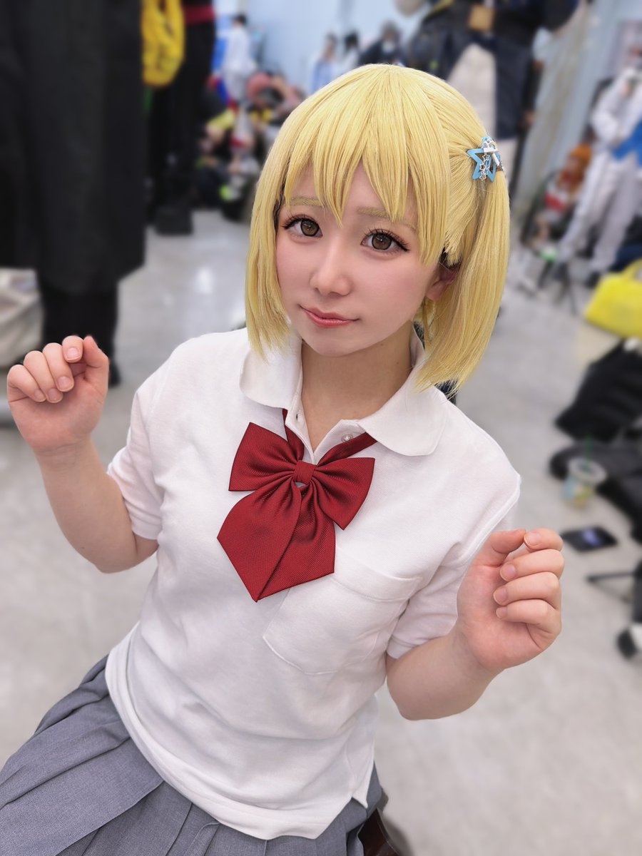 js_voa's tweet photo. 昨日なのね〜〜
眉毛はなかったことにしてください😔
ﾏﾇｶﾊﾆ〜たまがウィッグ作ってくれたのね💕︎ https://t.co/235QZGcqYq
