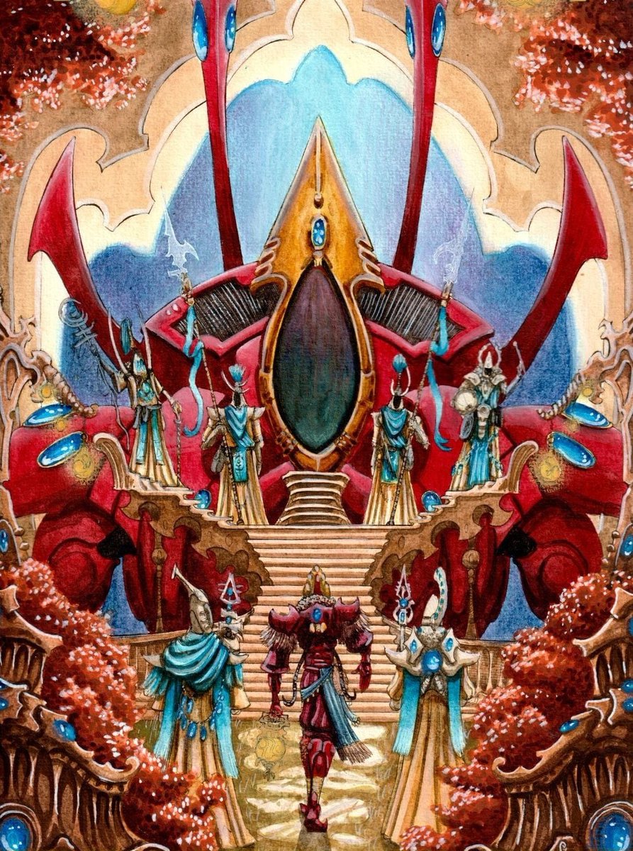 JAlN_ZAR's tweet photo. Codex: Eldar Knights Fandex cover art, Théo Moret (Argonaus_Illustrateur: https://t.co/WN4VCCZLs4)

https://t.co/WITZ22Pyd7

Proxy Hammer's Eldar Knights Fandex project:
https://t.co/OH2HIIUwDb https://t.co/yajjRkFe8y