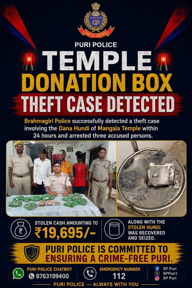 Puri Police tweet media