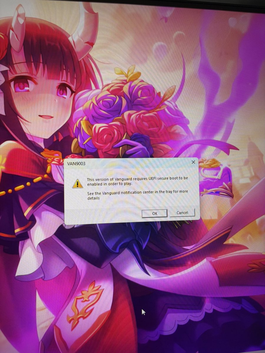 Valkrofps's tweet photo. I cant stream valorant rn due to this issue if yall know how to fix it dm me https://t.co/QxKHMlsfPK