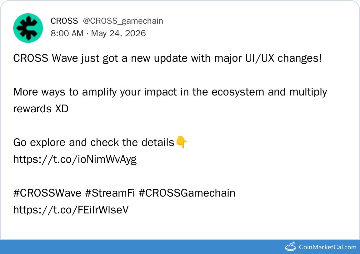 CoinMarketCal Bot tweet media