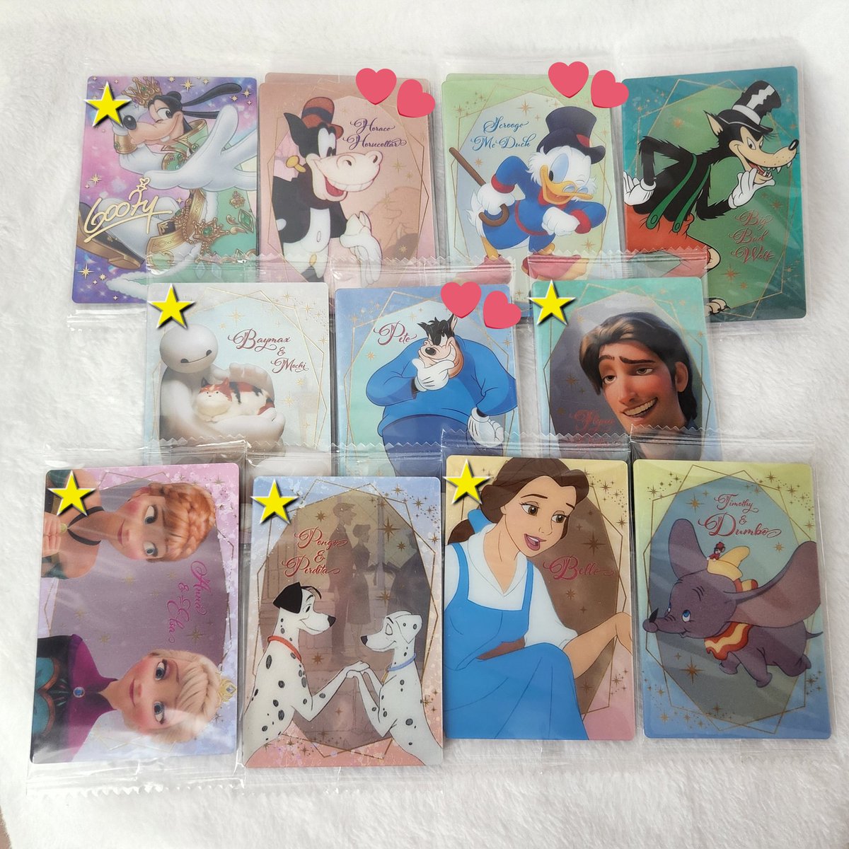 TOoi_kis's tweet photo. 【交換/譲渡】Disney Characters ディズニー キャラクター ウエハース 第2弾 メタカ プラカード

譲▶画像参照(❤は2枚)
求▶ミニー、ドナルド、アリエル(∞)、100円/枚

仙台手渡し、郵送可。
SP同士、N同士での交換。
☆は交換優先のため譲渡のお返事にお時間頂きます。
お気軽にお声掛けください。 https://t.co/CRmOdIq6Ej
