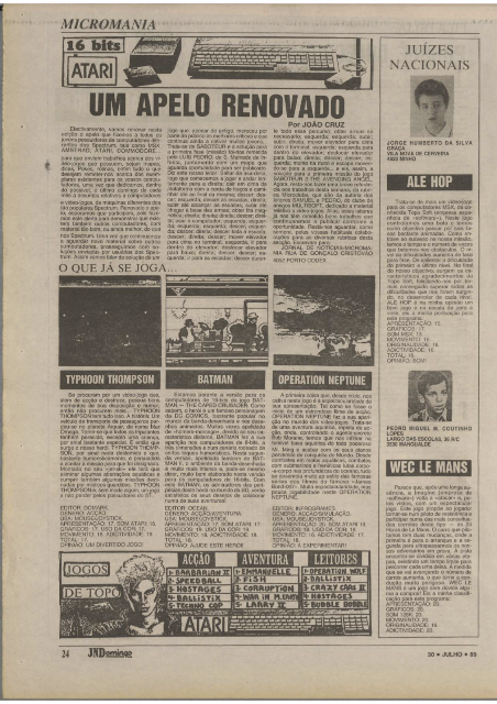 PlanetaSinclair's tweet photo. Planeta Sinclair: JND: Micromania (P&amp;B) - 067 https://t.co/Qkl5PzBY12 https://t.co/NoelXOVLxe