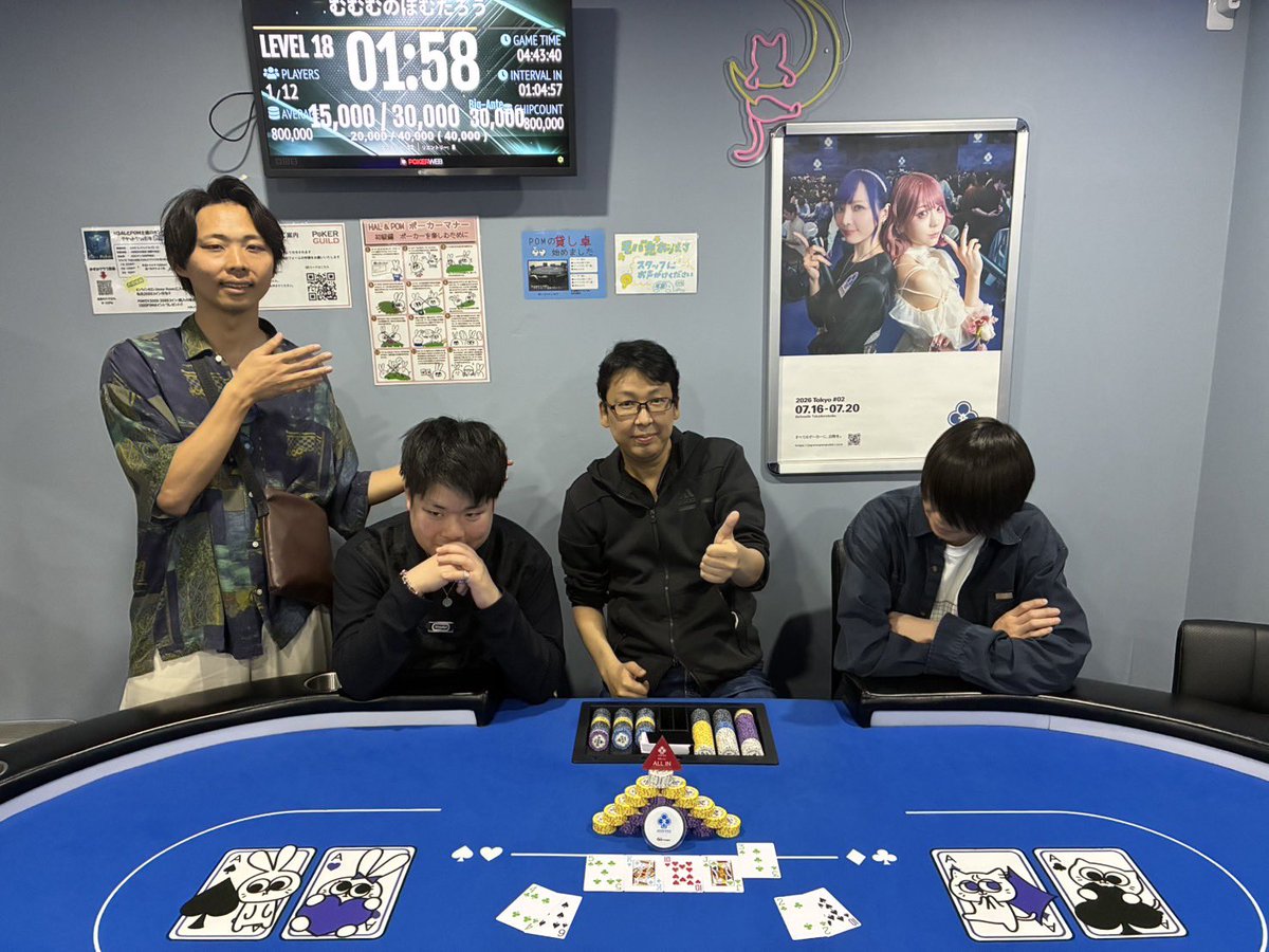 5/21(木) 【むむむのぽむたろう⋆⸜?⸝‍⋆】 20エントリーの中、見事 