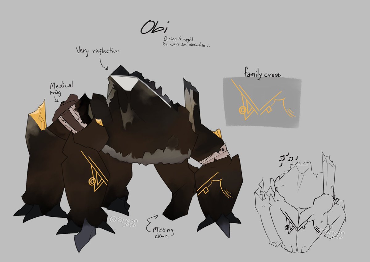 whole reference sheet for my Eridian Obi!!