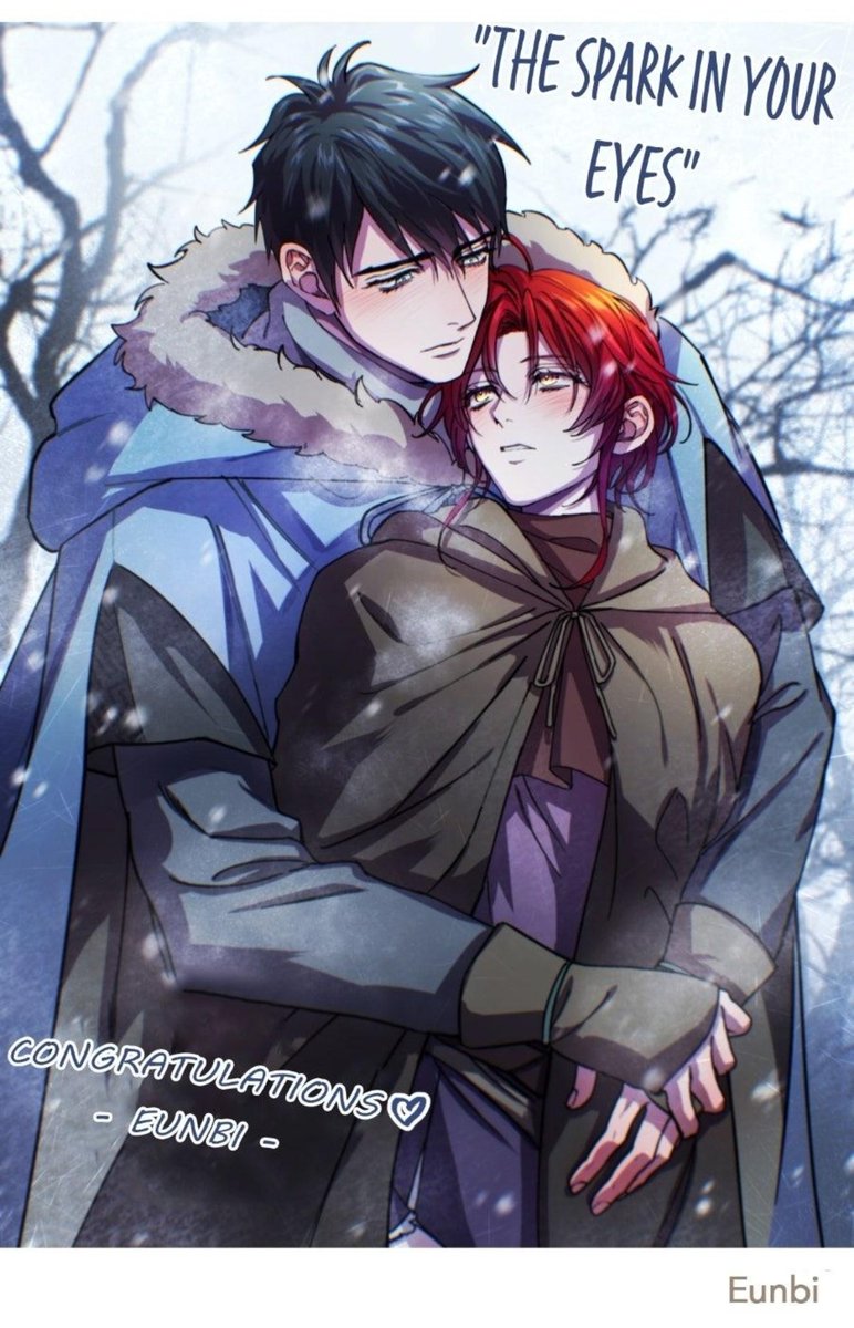 ChutneyXCVII's tweet photo. The beautiful congratulations artwork for the end of the series, that piece by Banana still blows me away, wow https://t.co/XtxGwXcm0E