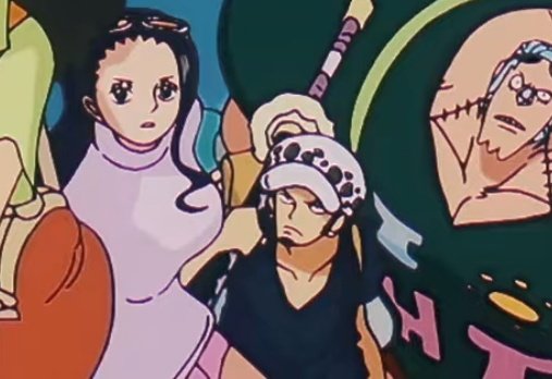 LawbinOP's tweet photo. It was nice to see Law through the memories again in the last episode of One Piece 💛💜#ONEPIECE1163 https://t.co/7DX2hQeLdp