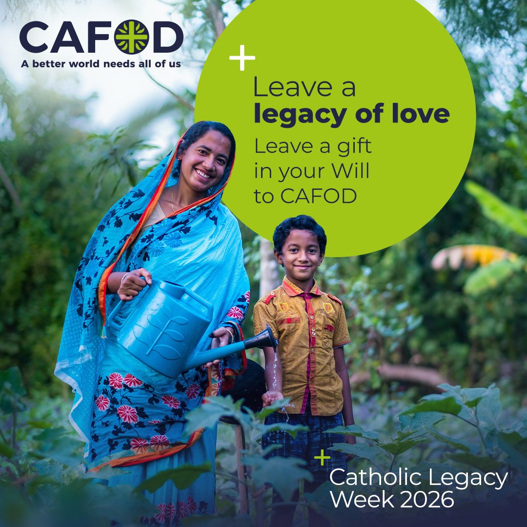 CAFOD tweet media