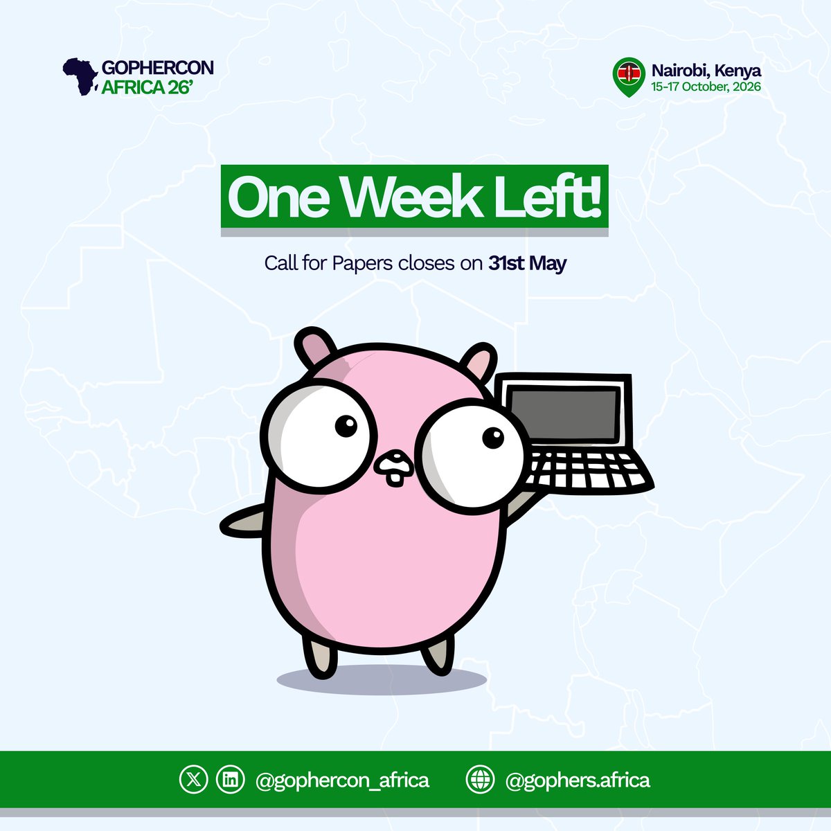 Gophercon Africa tweet media
